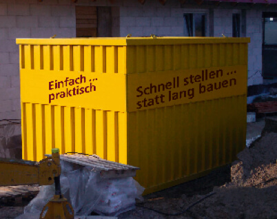 Schnellbaucontainer